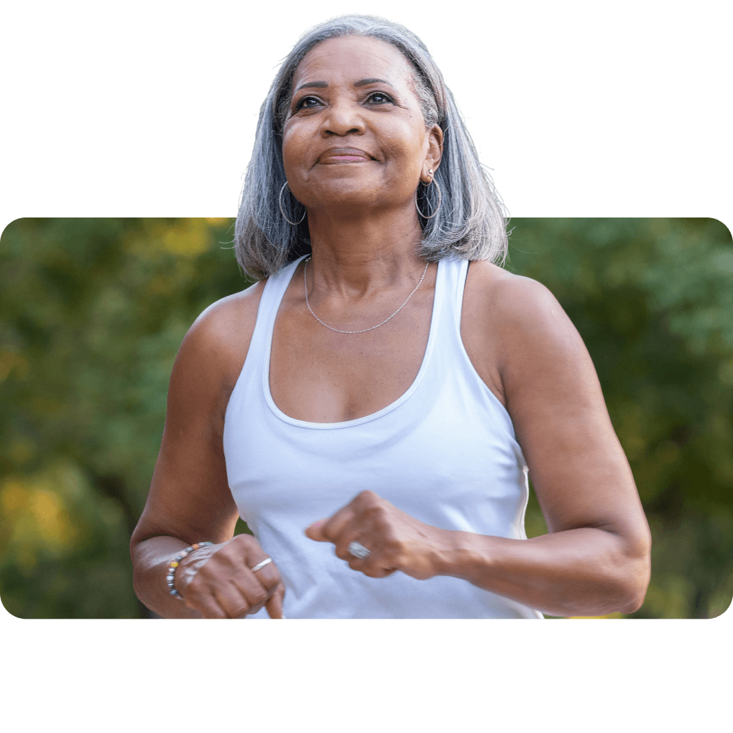 Woman running