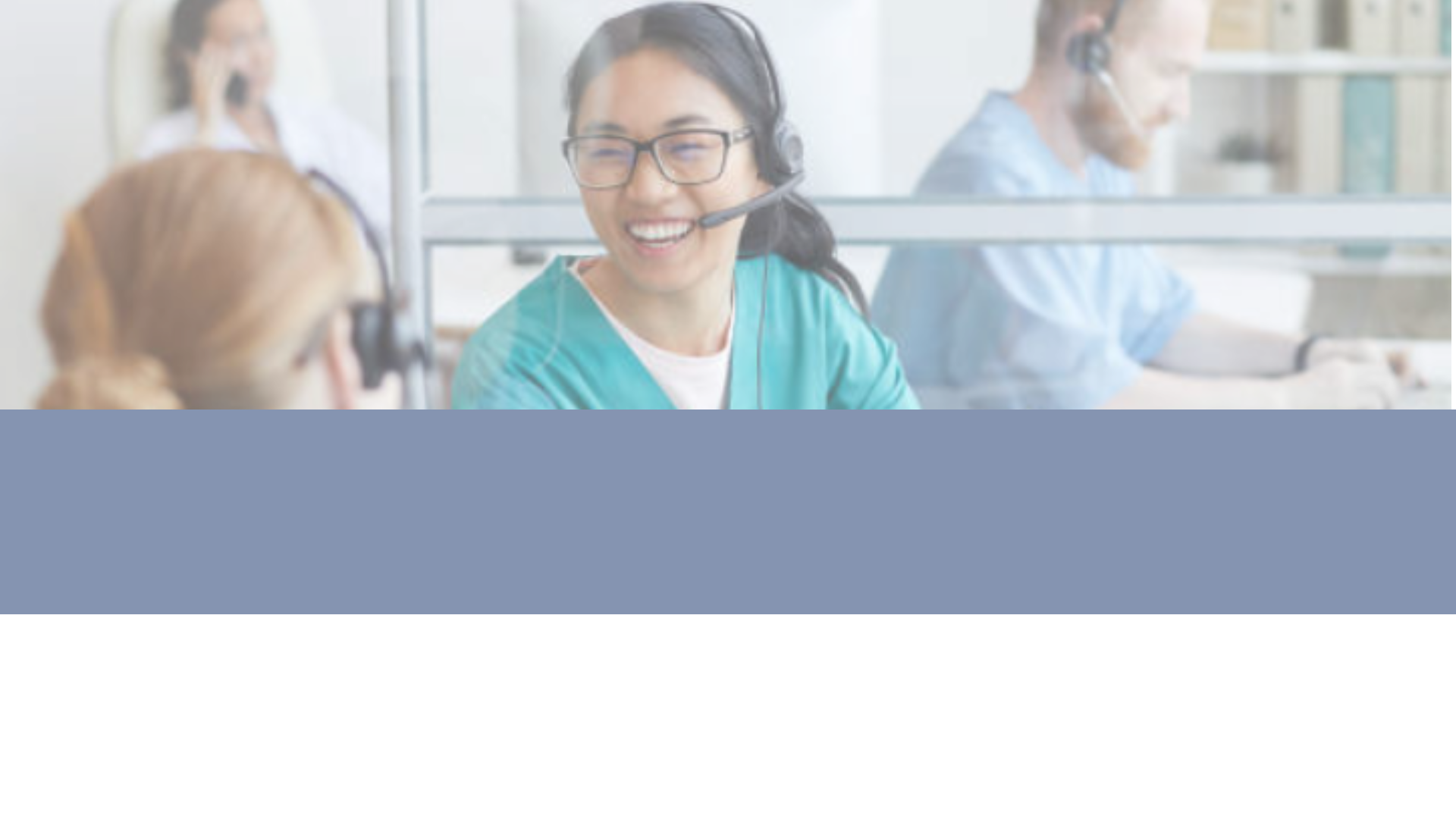 Nurse being engaging